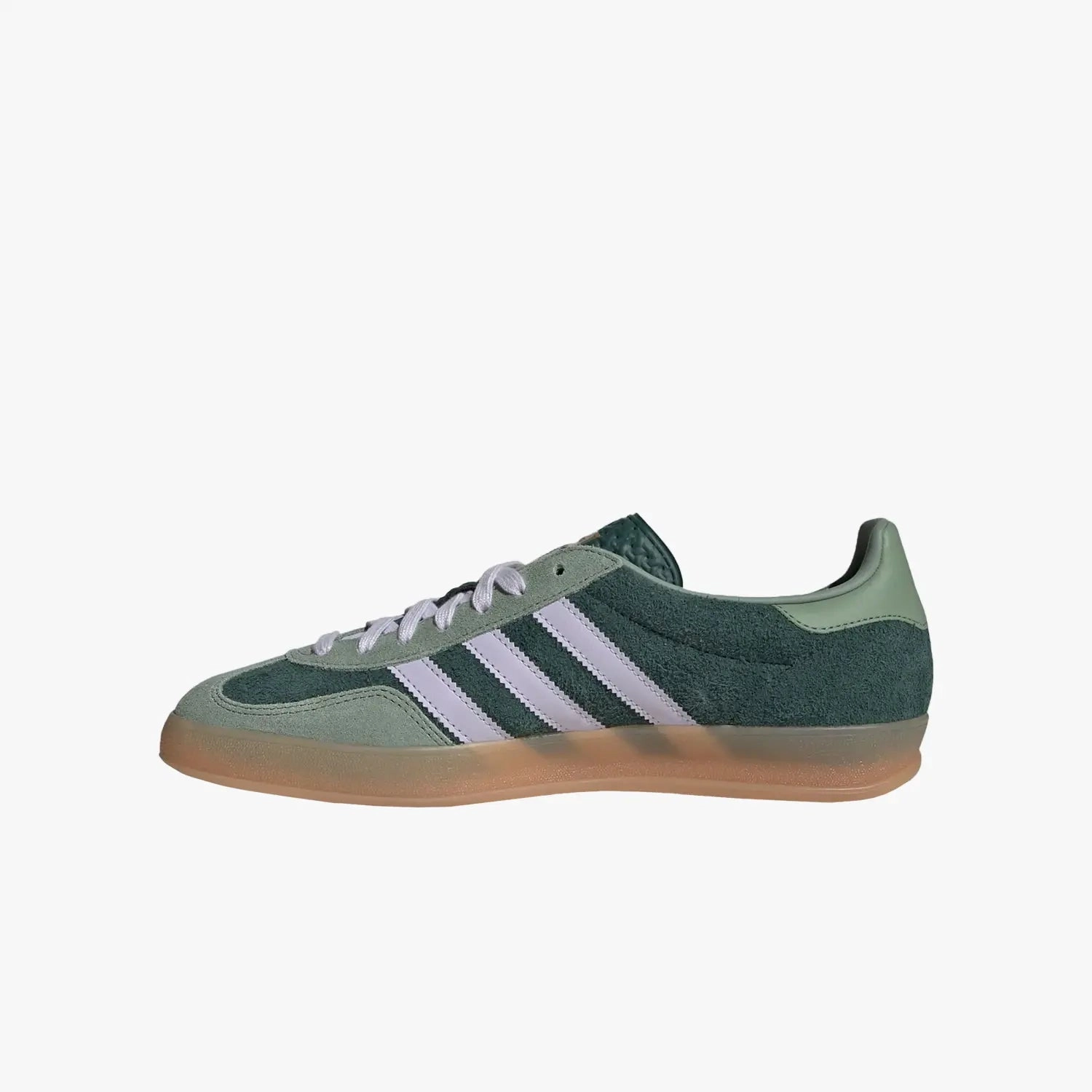 Adidas 5 10 Shoes Men's Originals Gazelle Indoor "Mineral Green Silver Dawn"