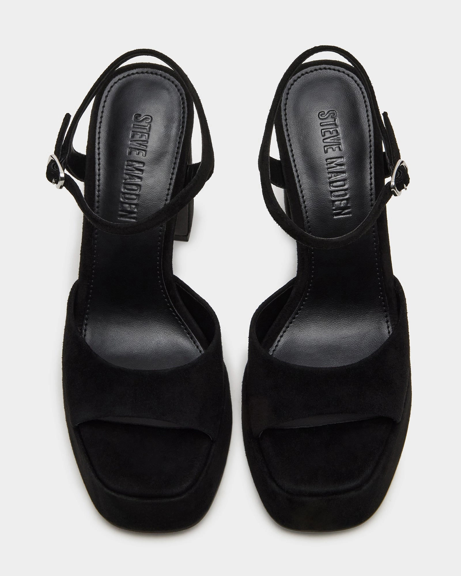 LIANDRA BLACK SUEDE Foot Cushions For High Heels