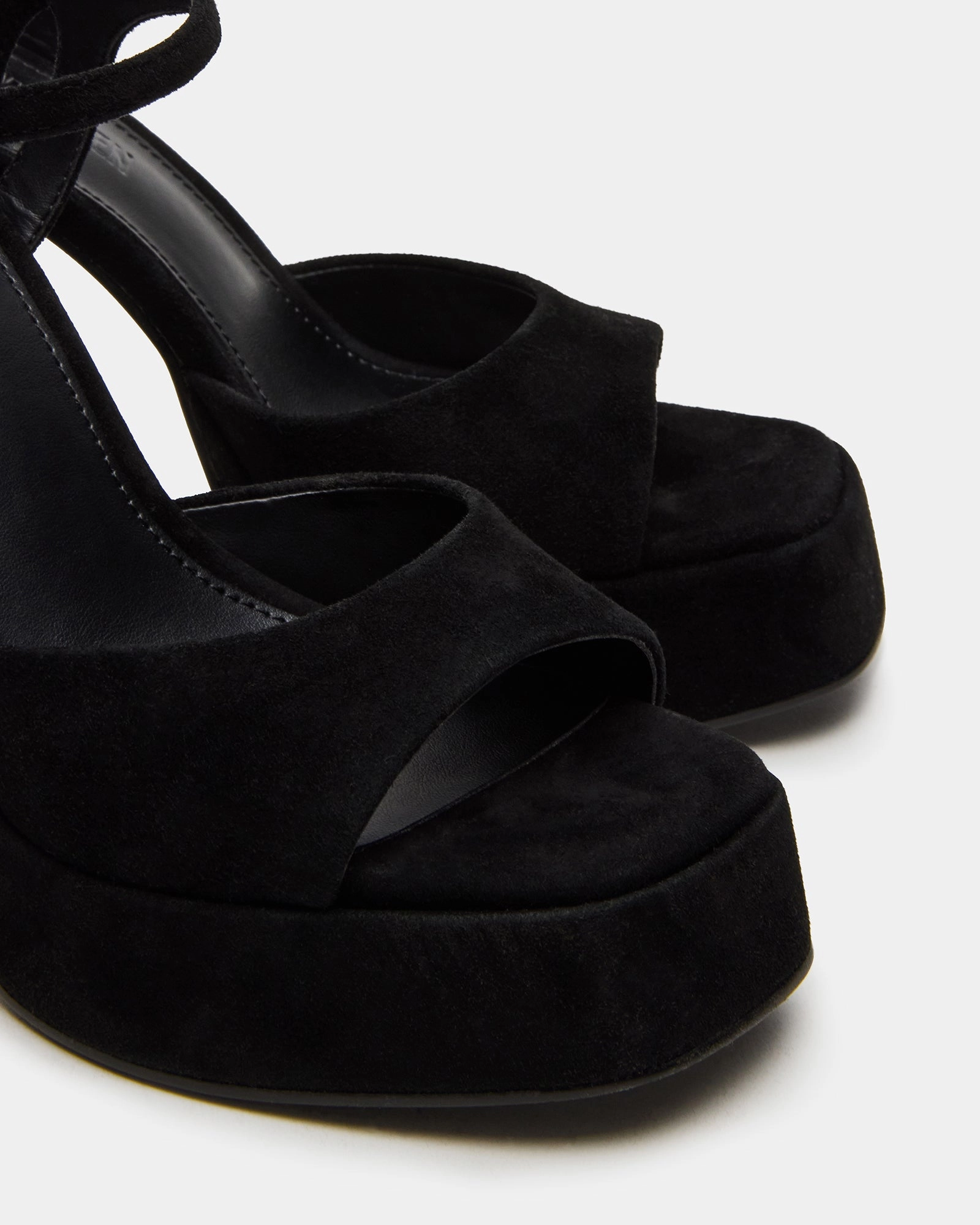 High Heels And Toes LIANDRA BLACK SUEDE