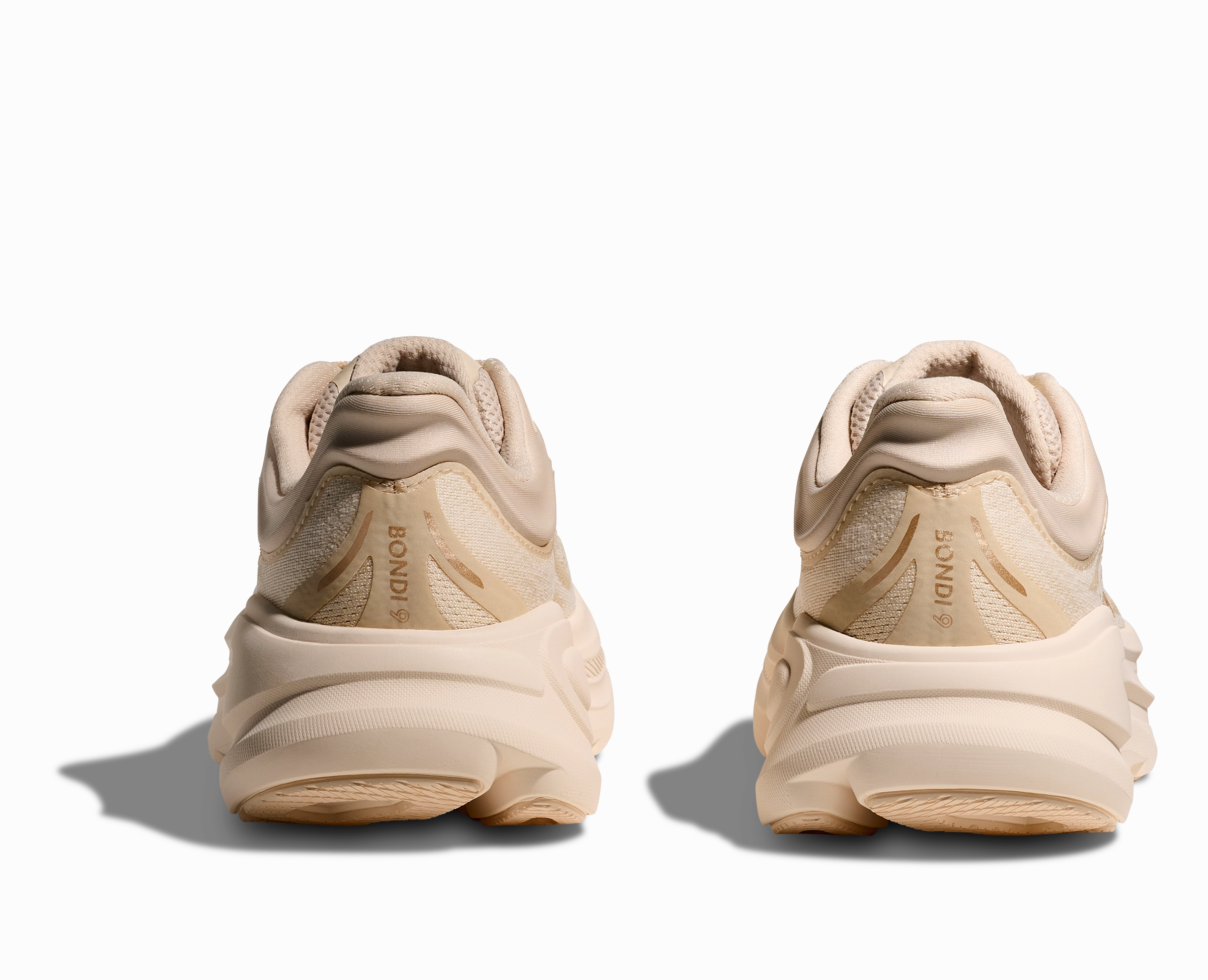 Women's HOKA Bondi 9 Running Shoe in Vanilla | Birch Size 12 Combat Boots Women - Size 12 Combat Boots