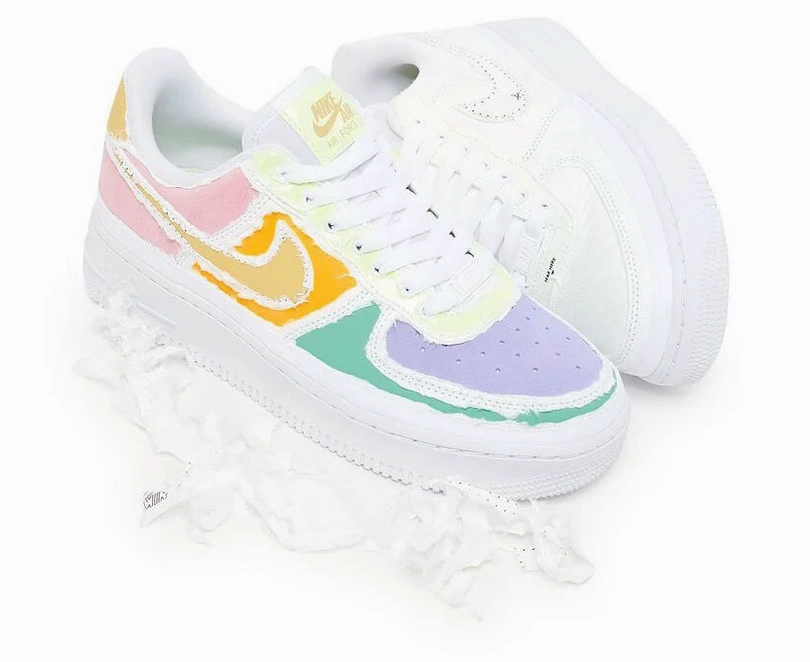 Nike Shoe Style Wmns Air Force 1 Low '07 Premium "Pastel Reveal (Myrtle Beach Location)