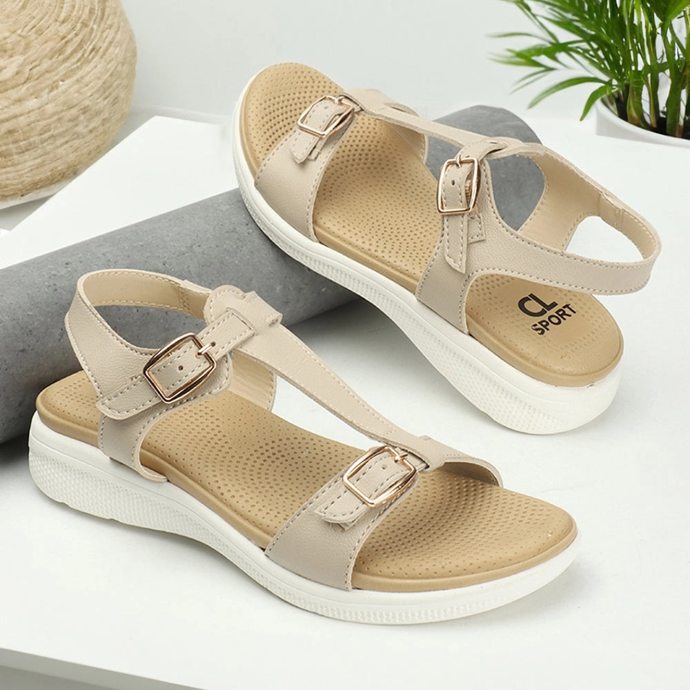 Women Lightweight Ankle Strap Sandals Hotel Sandals Mexique