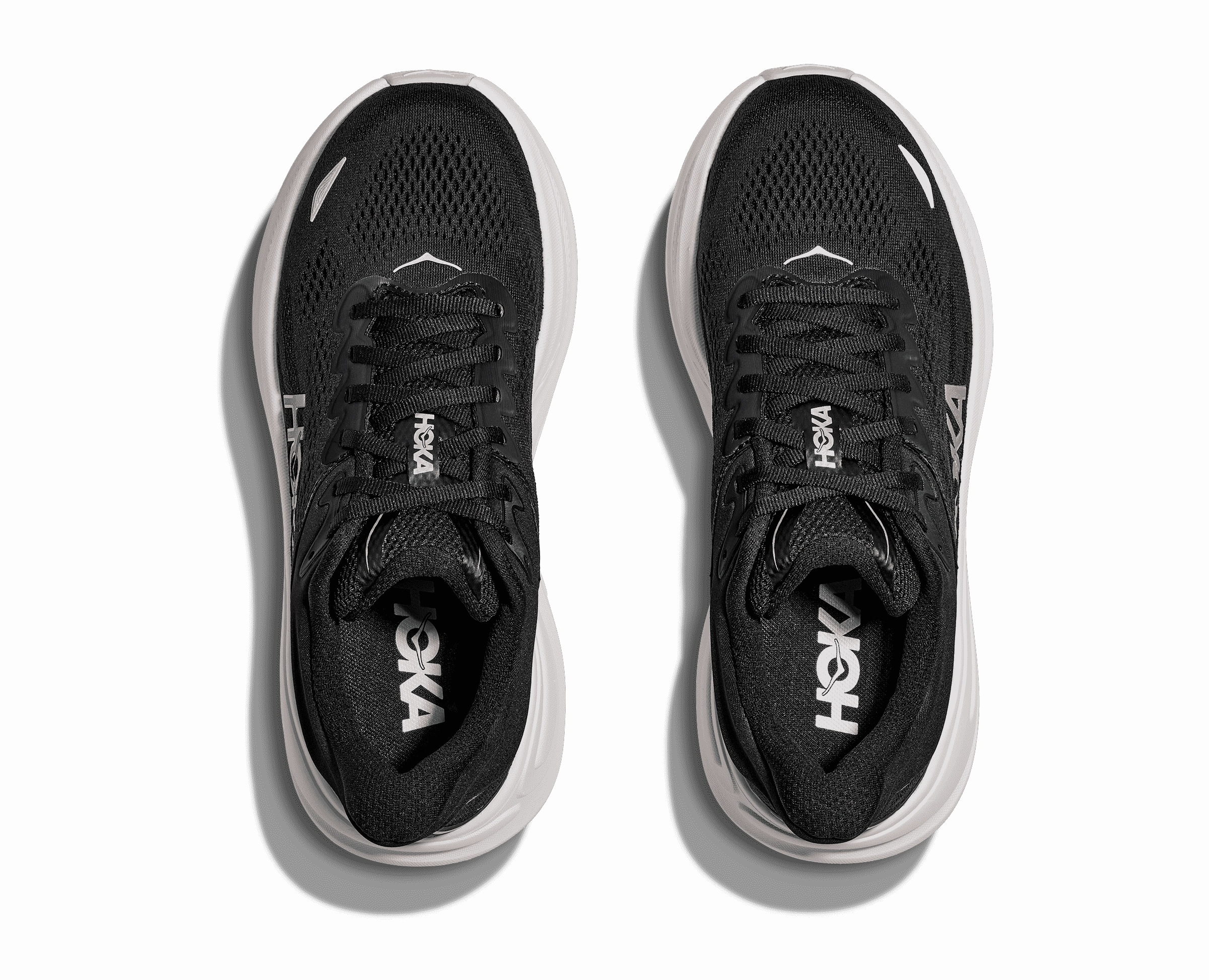 Combat Boots Pearl Women's - HOKA Bondi 9 - Black/Rose Gold