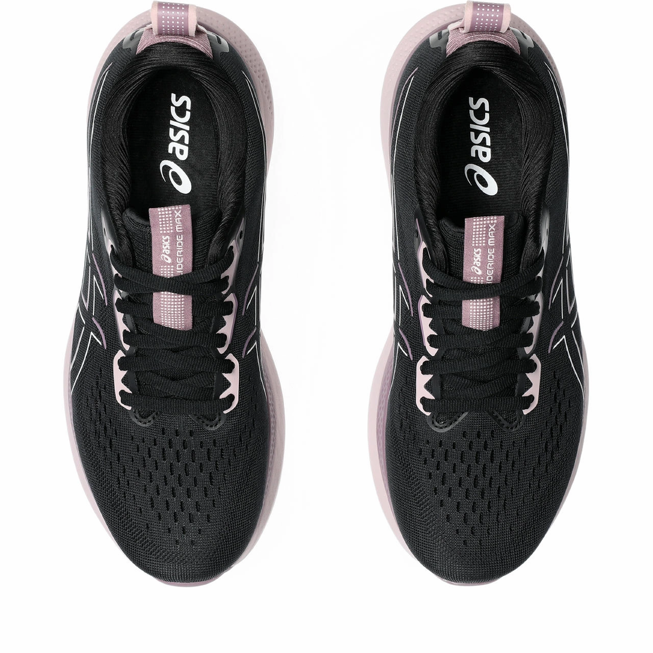 WOMEN'S GLIDERIDE MAX - B -  001 BLACK/PALE PINK Asics Trail Scout 2 Trail Running Shoes
