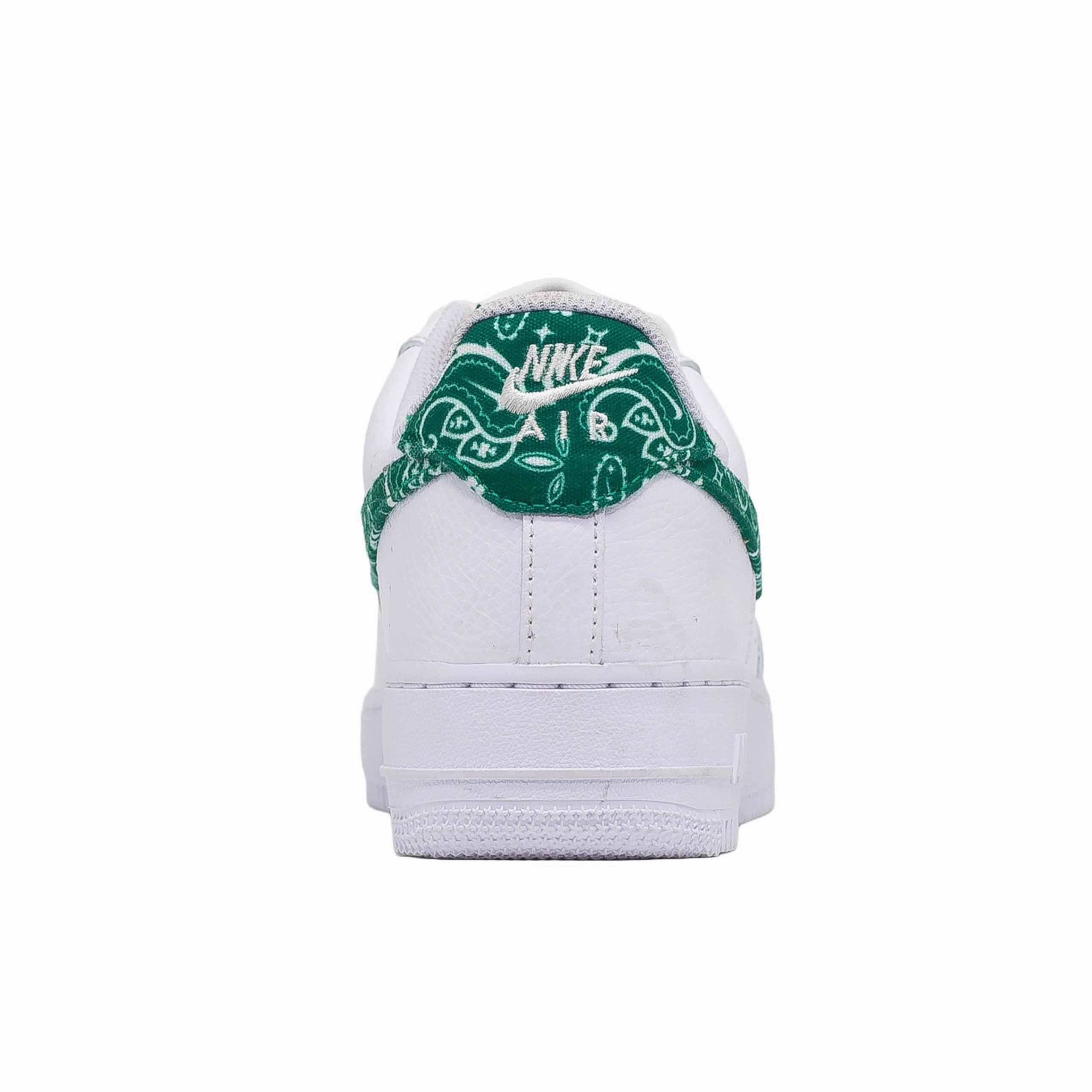 Nike Kyrie Irving Shoes Women's Nike Air Force 1 Low, '07 Essentials Green Paisley