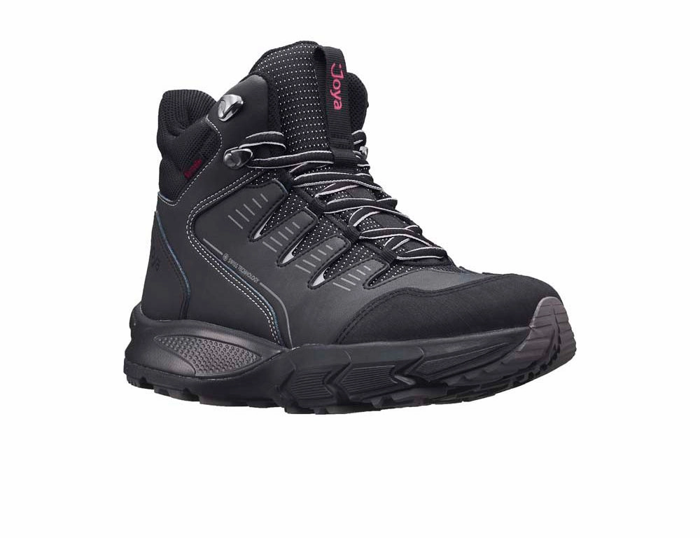 The Invisible Footprint Of Climbing Womens Active Waterproof Sierra Black Hiking Shoes