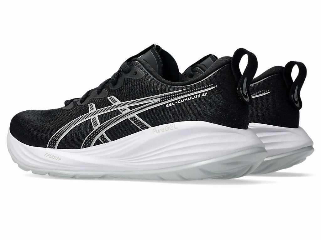 Womens Asics Gel-Cumulus 27 - Black/Concrete Asics Gel Ultralyte Cheer Shoe