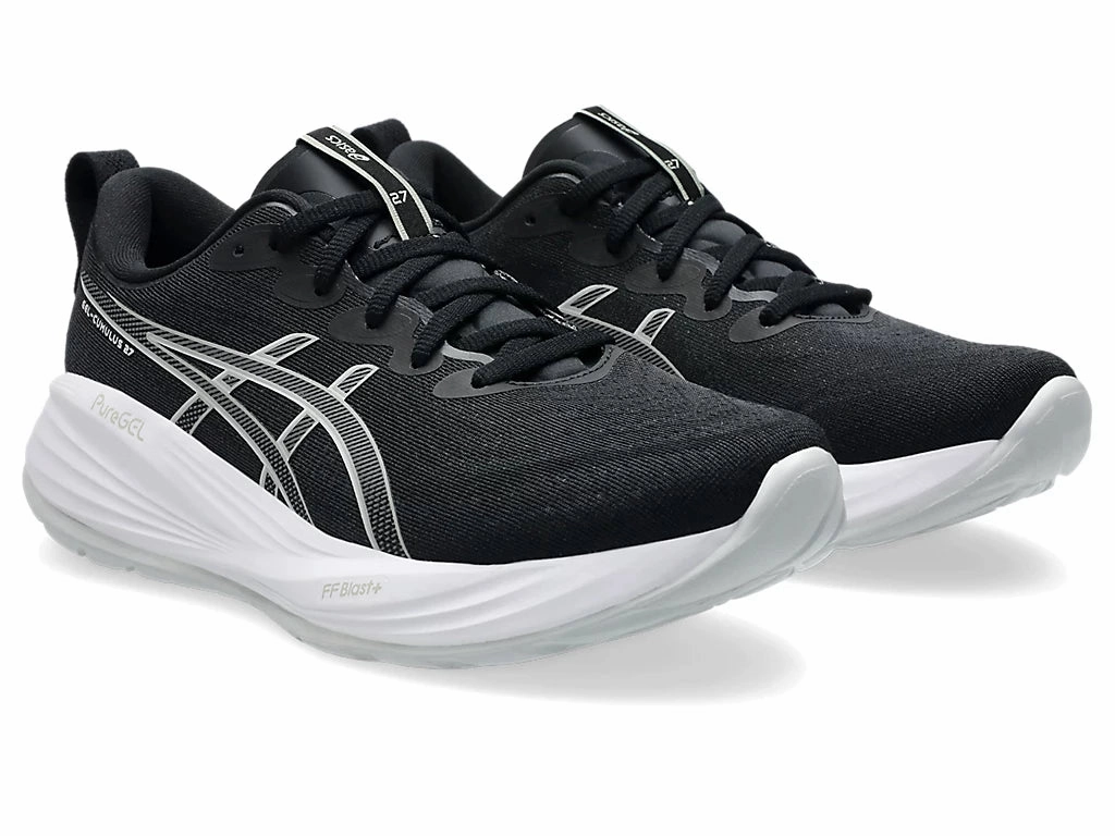 Asics Noosa Running Shoes Womens Asics Gel-Cumulus 27 - Black/Concrete