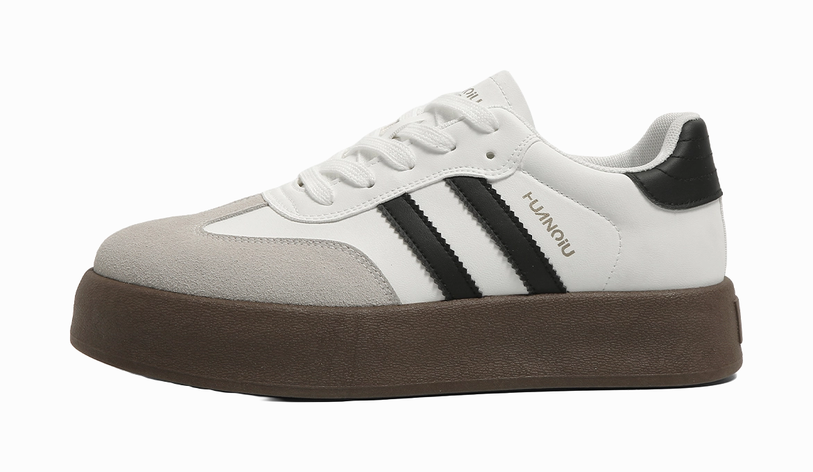 HUANQIU Abrasion Resistant Breathable Height Increasing Low top Skateboard Shoes Men's Best Casual Shoes For Gym