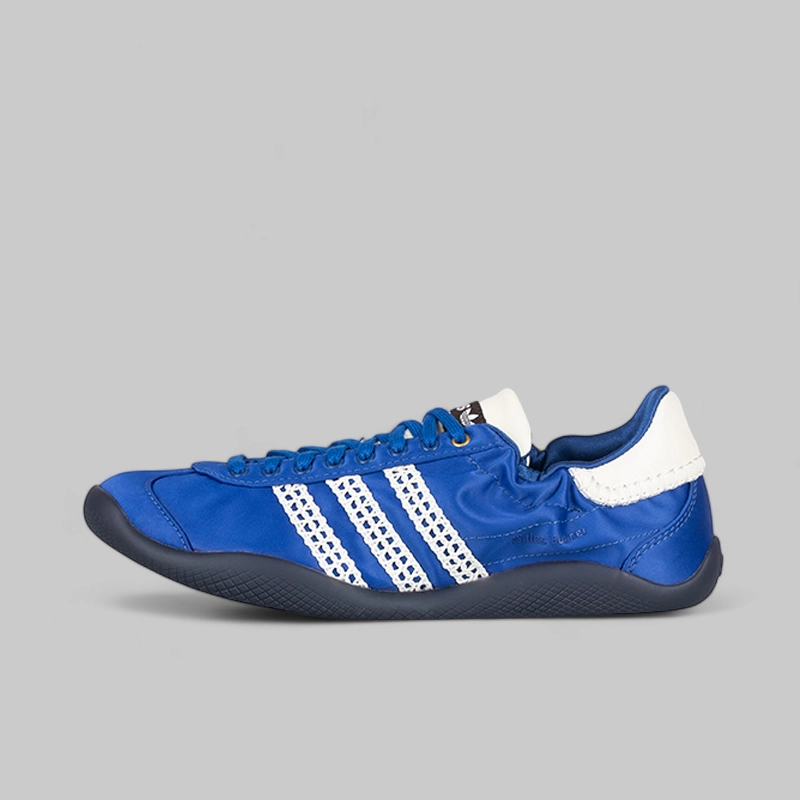 X Wales Bonner Karintha Low Satin - Blue Adidas Running Shoes Vs Nike Running Shoes