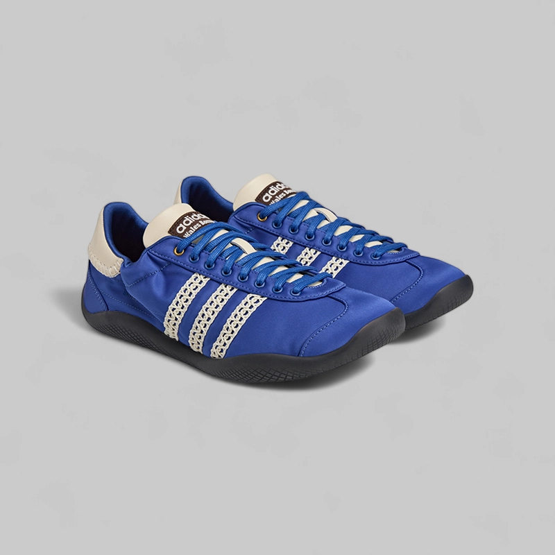 X Wales Bonner Karintha Low Satin - Blue Adidas Shoes Low