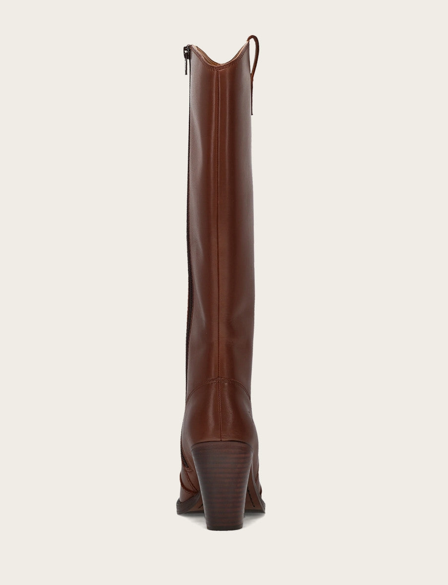 Corinne Tall Suede Boots Knee High