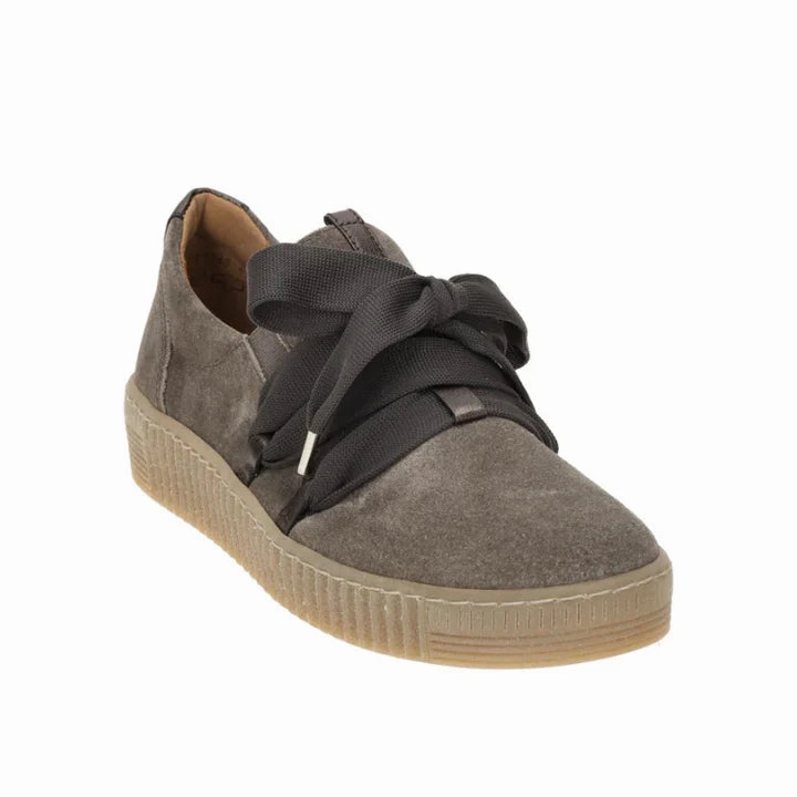 GABOR RIBBON SNEAKERS - CAFE BROWN Yeezy Boost Casual Shoes