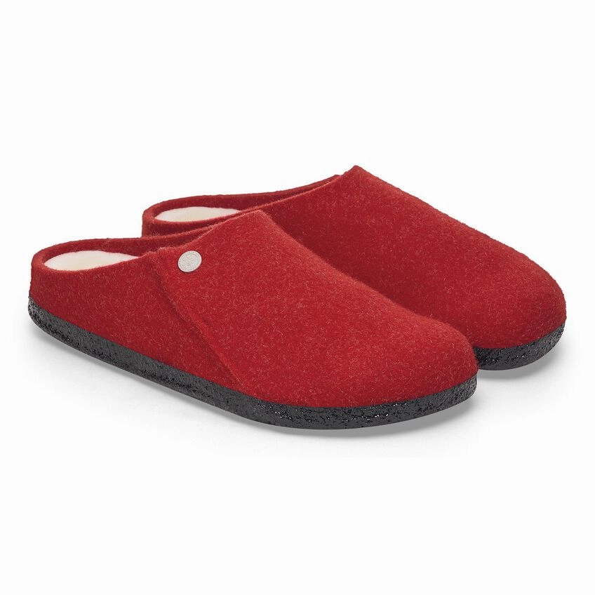 Zermatt Shearling : Active Red Narrow Vs Regular Birkenstock