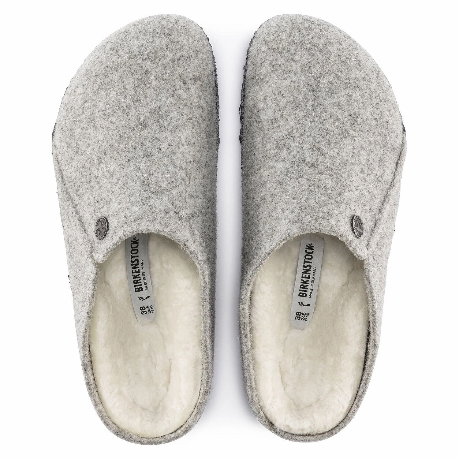 Toe Strap Zermatt Shearling : Light Gray