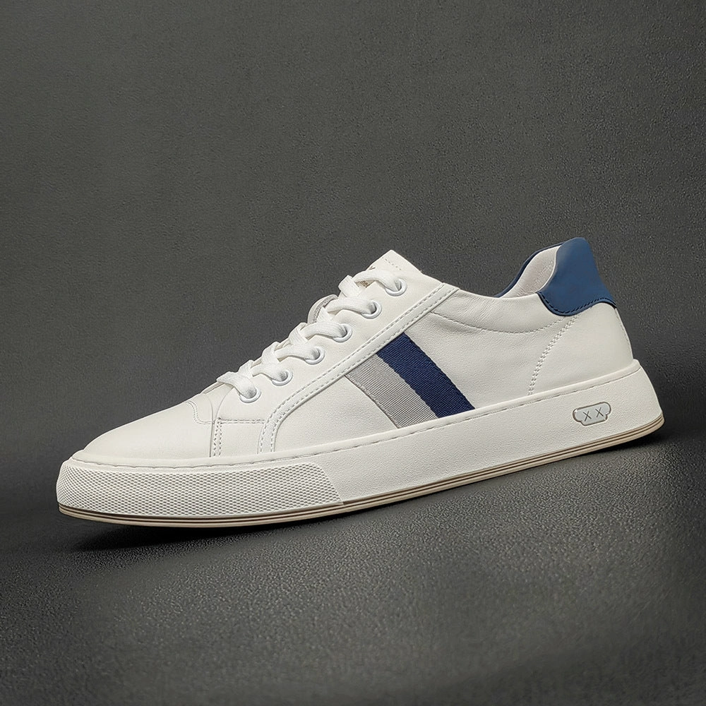 Dsw Wedding Shoes Flats Men Fashion Casual Leather Flat Court Sneakers